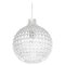 Crystal Glass Pendant Light from Peill & Putzler, Germany, 1970s, Image 1