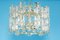Large Stunning Crystal Glass Chandelier from Ernst Palme, Germany, 1970s 12