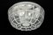 White Iron and Clear Glass Ceiling Lights from Limburg, Germany, 1960s 9