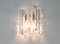 Apliques grandes de cristal de Murano, años 60, Imagen 2