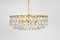 Chandelier Brass and Crystal Glass from Bakalowits, Austria, 1960s 2