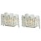 Large Murano Glass Wall Lights from Kalmar, Austria, 1960s, Set of 2, Image 1