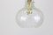 Large Bubble Glass Pendant by Helena Tynell for Limburg, Germany 5