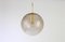 Brass with Smoked Glass Ball Pendant from Limburg, Germany, 1970s 4