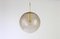 Brass with Smoked Glass Ball Pendant from Limburg, Germany, 1970s, Image 4