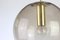 Brass with Smoked Glass Ball Pendant from Limburg, Germany, 1970s, Image 6