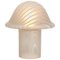 Lámparas de mesa Mushroom de vidrio de Peill & Putzler, Germany, años 70, Imagen 1