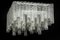 Murano Ice Glass Tubes Flush Mount from Doria, Germany, 1960s, Image 11