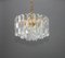 Gilt Brass and Crystal Glass Light Fixture Palazzo from Kalmar, Austria, 1970s 3