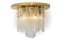 Brass and Murano Glass Light Fixture from Kalmar, Austria, 1970s, Image 5