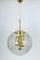 Large Big Ball Pendant from Doria, Germany, 1970s 2