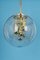 Lámpara colgante Big Ball grande de Doria, Germany, años 70, Imagen 10