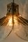 Lámpara de araña de cristal de Murano de Kaiser, Germany, años 60, Imagen 7