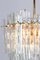 Brass and Crystal Glass Chandelier from Kinkeldey, Germany, 1970s 7