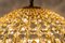 Brass and Crystal Pendant Light, from Palwa, Germany, 1970s, Image 9