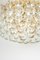 Gilt Brass Crystal Chandelier by Scoliari for Palwa, Germany, 1970s 5