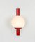 Red Opal Glass Sconces, Germany, 1960s, Set of 2, Image 3