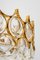 Brass and Crystal Chandelier by Sciolari for Palwa, Germany, 1970s 10
