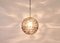 Murano Ball Pendant Light by Doria, Germany, 1970s 7