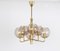 Petite Chandelier in the Style of Sciolari, 1960s 3