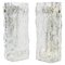 German Murano Ice Glass Vanity Sconces by Kaiser, 1970s, Set of 2, Image 1