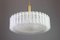 Large German Murano Ice Glass Tubes Chandelier by Doria, 1970s 4
