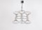 German Sputnik Chrome Chandelier by Doria, 1960s, Image 4