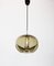 Large German Smoked Glass Pendant Light by Peill & Putzler, 1970s 5