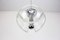 Large German Clear Glass Pendant Light by Koch & Lowy, Peill & Putzler, 1970 3