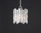 Austrian Murano Ice Glass Pendants from Kalmar, 1960s, Image 2