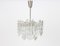 Large Austrian Murano Ice Glass Chandelier by Kalmar, 1960s 3