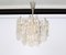 Large Austrian Murano Ice Glass Chandelier by Kalmar, 1960s 5