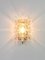 German Amber Bubble Glass Sconces by Helena Tynell for Limburg, Set of 2 6