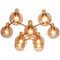 Large Brass Chandelier in the Style of Sciolari, 1960s 1