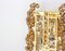 German Golden Gilded Brass and Crystal Sconce by Palwa, 1960s 2