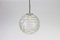 German Murano Glass Ball Pendant Light from Doria Leuchten, 1970s 2