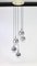 Space Age Sputnik Chrome Glass Cascade Chandelier Pendant Ceiling Lamp by Kaiser 5