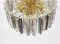 Austrian Brass Crystal Glass Light Fixture by Floria for Kalmar, 1970 9