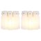German Frosted Glass Wall Lights by Limburg, 1960s, Set of 2, Image 1