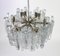 Large Austrian Murano Ice Glass Chandelier by Kalmar, 1960s, Image 9