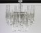 Lámpara de araña austriaca grande de cristal de hielo de Murano de Kalmar, años 60, Imagen 5