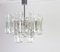 Large Austrian Murano Ice Glass Chandelier by Kalmar, 1960s 3