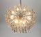 Large Austrian Murano Ice Glass Chandelier by Kalmar, 1960s 5