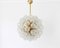 German Sputnik Chandelier with Snow Glass Balls by Doria, 1970s 2