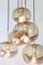 Large German Smoked Glass Cascade Chandelier from Peill & Putzler, 1970s 9