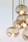 Large German Smoked Glass Cascade Chandelier from Peill & Putzler, 1970s 10