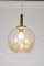 German Murano Glass Ball Pendant Light from Doria Leuchten, 1970s, Image 3