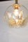 German Murano Glass Ball Pendant Light from Doria Leuchten, 1970s, Image 4