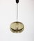 Large German Smoked Glass Pendant Light by Peill & Putzler, 1970s 3