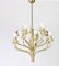 Mid-Century Brass Chandelier from Staff, 1970s, Image 4